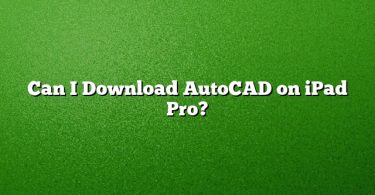 Can I Download AutoCAD on iPad Pro?