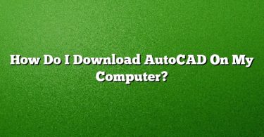 How Do I Download AutoCAD On My Computer?