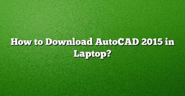 How to Download AutoCAD 2015 in Laptop?