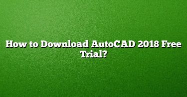 How to Download AutoCAD 2018 Free Trial?