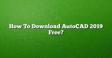 How To Download AutoCAD 2019 Free?
