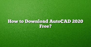 How to Download AutoCAD 2020 Free?