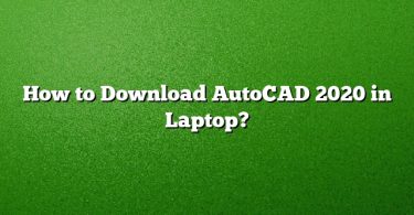 How to Download AutoCAD 2020 in Laptop?