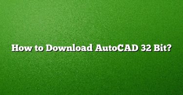 How to Download AutoCAD 32 Bit?