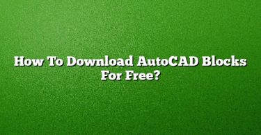 How To Download AutoCAD Blocks For Free?