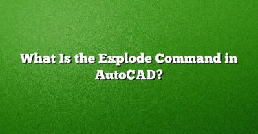 What Is the Explode Command in AutoCAD?