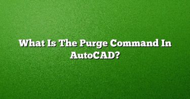 What Is The Purge Command In AutoCAD?