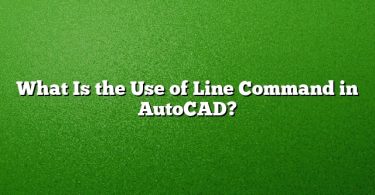 What Is the Use of Line Command in AutoCAD?