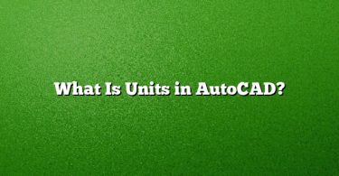 What Is Units in AutoCAD?