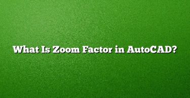 What Is Zoom Factor in AutoCAD?