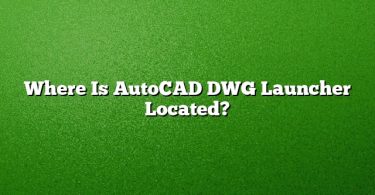 Where Is AutoCAD DWG Launcher Located?