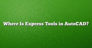 Where Is Express Tools in AutoCAD?