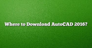 Where to Download AutoCAD 2016?