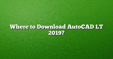 Where to Download AutoCAD LT 2019?