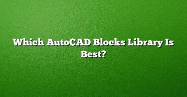 Which AutoCAD Blocks Library Is Best?
