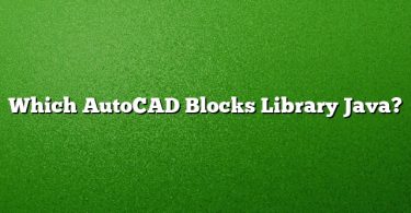 Which AutoCAD Blocks Library Java?