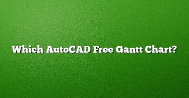 Which AutoCAD Free Gantt Chart?