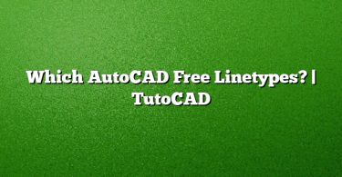 Which AutoCAD Free Linetypes? | TutoCAD