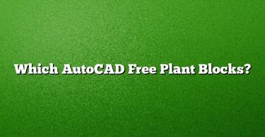 Which AutoCAD Free Plant Blocks?
